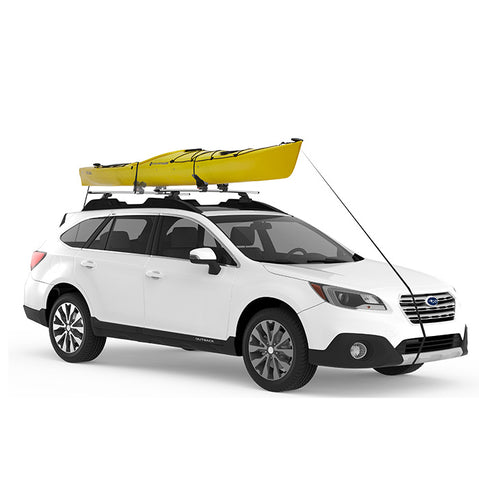 Yakima DeckHand Kayak Roof Rack installed
