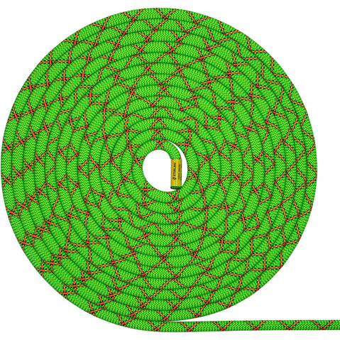 Sterling Velocity 9.8 mm BiColor XEROS Dry Climbing Rope in Green angle