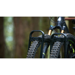 Kuat Piston Pro X 2 Bike Hitch Rack in Galaxy Gray closeup