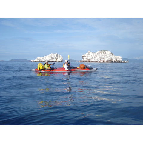 Advanced Elements AdvancedFrame Convertible Inflatable Kayak in use