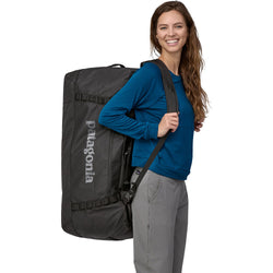 Patagonia Black Hole Duffel 100L in Black model side