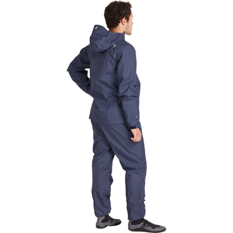 NRS Men's Endurance Paddling Pants in Navy model back
