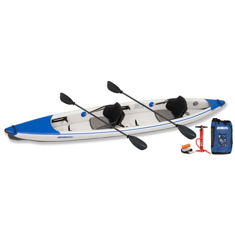 Sea Eagle RazorLite 473rl Inflatable Kayak Pro Carbon Tandem Package set