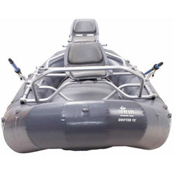 Outcast OSG Drifter 13 Self-Bailing Raft in Gray top