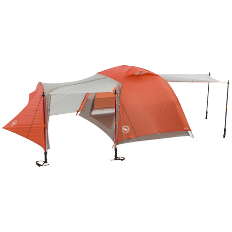 Big Agnes Copper Hotel HV UL 2 Rainfly Orange/Gray awning