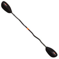 Aqua-Bound Whiskey Carbon Bent Shaft 2-Piece Kayak Paddle angle