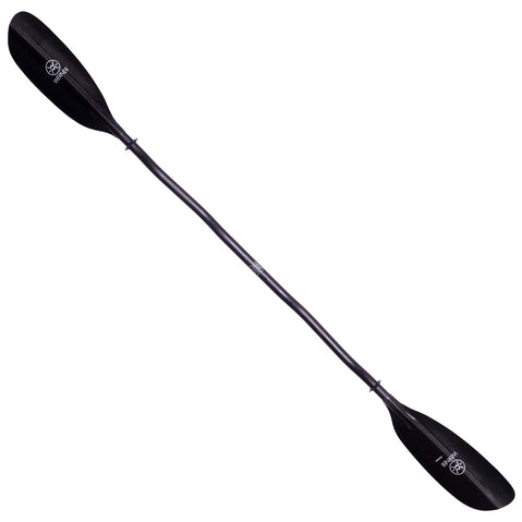 Werner Camano Carbon Bent Shaft Kayak Paddle angle