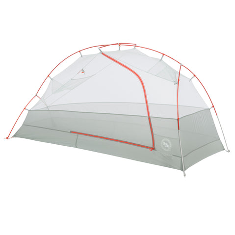 Big Agnes Copper Spur HV UL 1 Person Backpacking Tent (Closeout) in Orange with frame