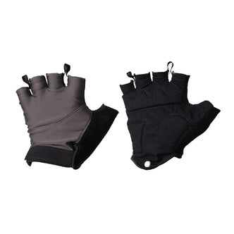 Level Six Cascade Half-Finger Paddling Gloves in Silver pair