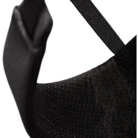 Mammut Men's Comfort Knit Fast Adjust Rock Climbing Harness in Black/Safety Orange leg loops