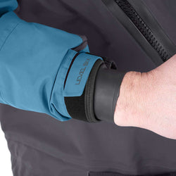 Level Six Cronos Dry Suit Classic Logo Crater Blue wrist gasket