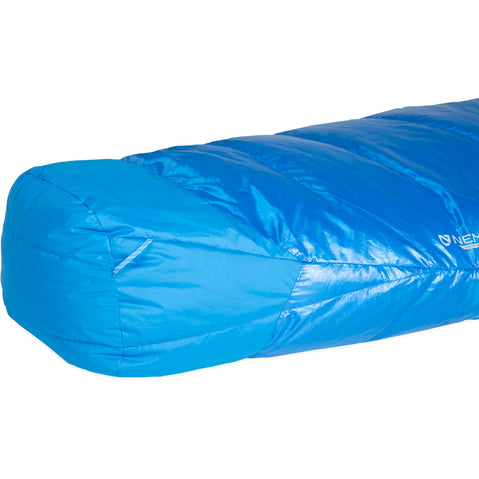Nemo Equipment Men's Disco 30-Degree Endless Promise Down Sleeping Bag in Brilliant Blue footbox