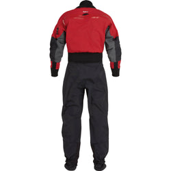 NRS Men's Pivot Drysuit in Red back