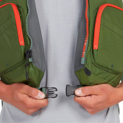 NRS Wrangler Lifejacket (PFD) in Forest model buckle