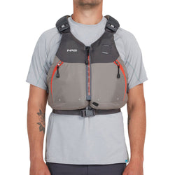 NRS Lucid Lifejacket (PFD) in Silver model front