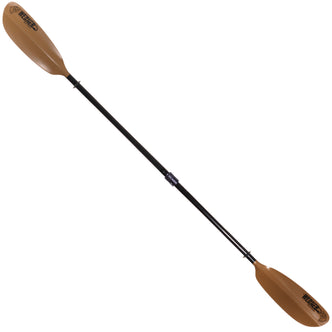 Werner Skagit Hooked Adjustable Fiberglass-Reinforced Kayak Fishing Paddle in Brown Angle