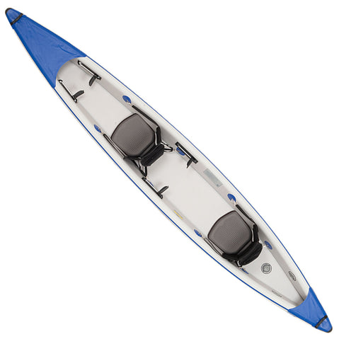 Sea Eagle RazorLite 473rl Inflatable Kayak Pro Carbon Tandem Package top angle