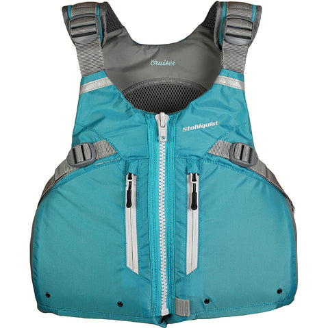 Stohlquist Women's Cruiser Lifejacket (PFD) turquoise front
