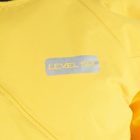 Level Six Rescue Pro Dry Suit in Yellow logo