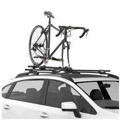 Yakima Forklift Bike Roof Rack with bike loaded top