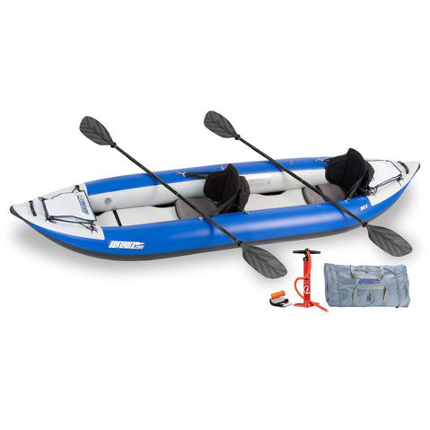 Sea Eagle Explorer 380X Inflatable Kayak Pro Tandem Package set