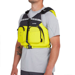 NRS cVest Lifejacket (PFD) in Citrus model angel