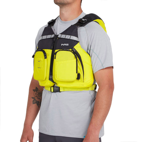 NRS cVest Lifejacket (PFD) in Citrus model angel