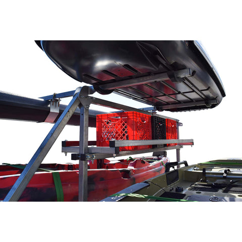 Malone MegaSport 2nd Tier Kit with Load Bars loaded