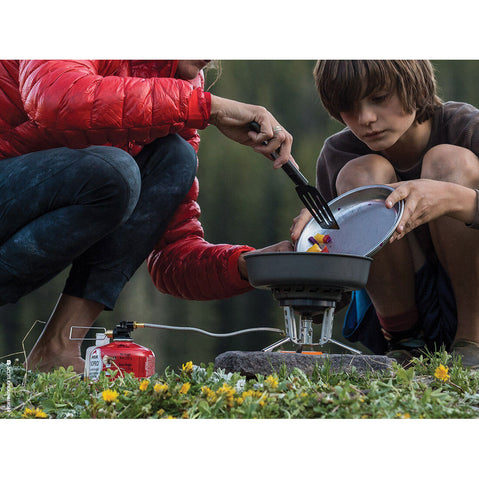 MSR WindBurner Ceramic Skillet lifestyle