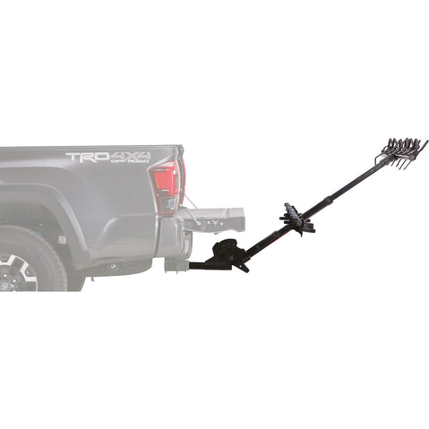 Yakima HangOver 4 Bike Hitch Rack with tailgate down