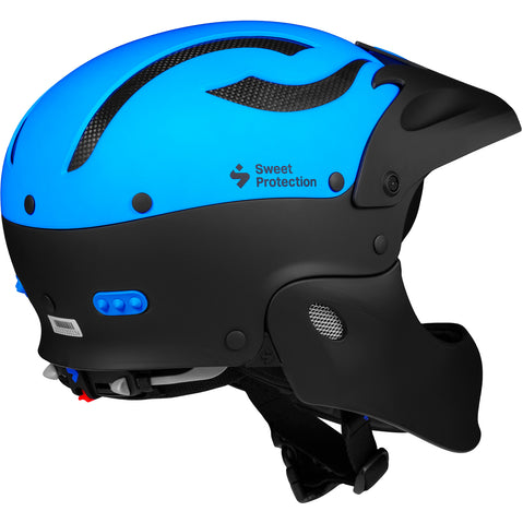 Sweet Protection Rocker Full Face Kayak Helmet neon blue side