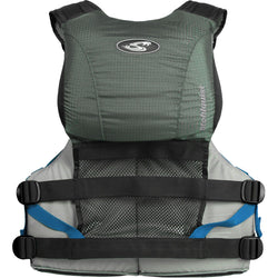 Stohlquist Men's Ebb Lifejacket (PFD) steel green back