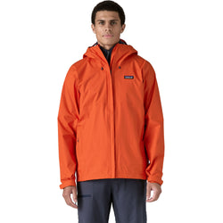 Patagonia Men's TorrentShell 3L Rain Jacket pollinator orange model front