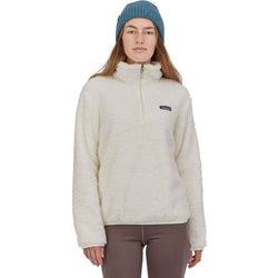 Patagonia Women's Los Gatos 1/4 Zip Top in Birch White model front