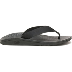 Chaco Men's Classic Flip Sandals in Solid Black side