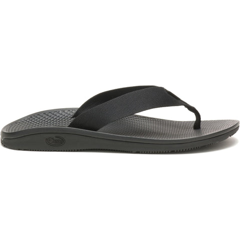 Chaco Men's Classic Flip Sandals in Solid Black side