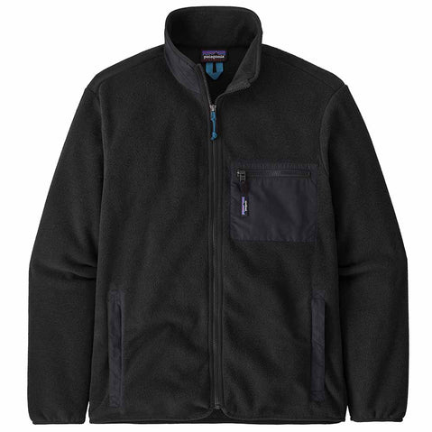 Patagonia Men's Synchilla Jacket in Black front