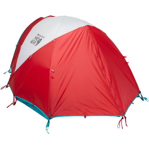 Mountain Hardwear Trango 3-Person Mountaineering Tent in Alpine Red closed back