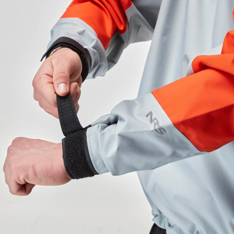 NRS Men's Endurance Paddling Jacket quarry wrist closure