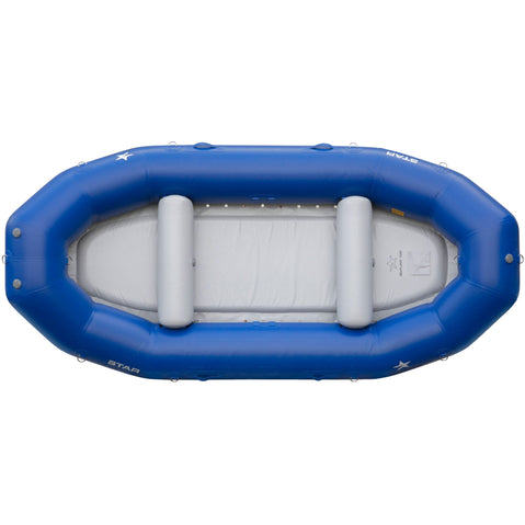 Star Outlaw 130 Self-Bailing Raft in Blue top