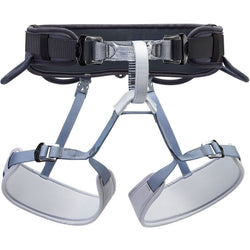 Petzl Corax Climbing Harness in Dark Gray front