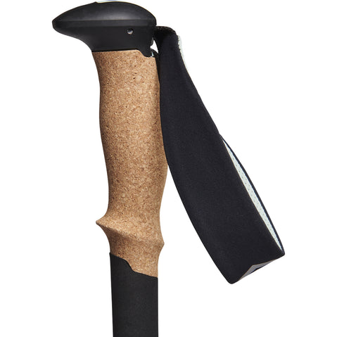 Black Diamond Pursuit FLZ Trekking Poles in Black grip
