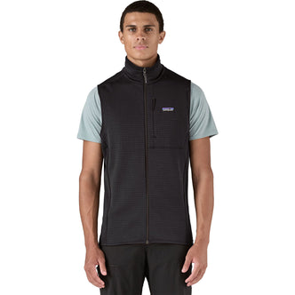 Patagonia Men's R1 Vest in Black model full
