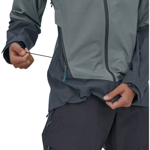 Patagonia Women's Storm Shift Jacket in Belay Blue model cord