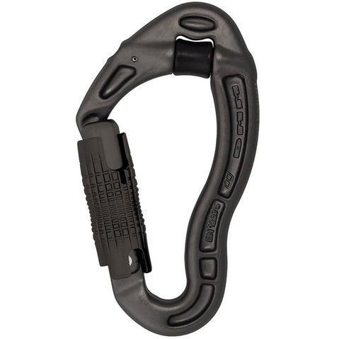 Revolver Locking Carabiner in Matt Grey front