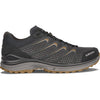 Lowa Men's Maddox Hiking Shoes in Graphite/Bronze side view