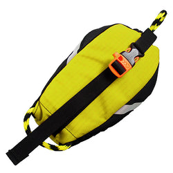 North Water Regulation Throw Line in Yellow buckle lock