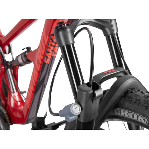 Yakima EXODoubleUp 2 Bike Tray Rack integrated lock