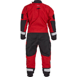 NRS Extreme SAR Dry Suit in red back view