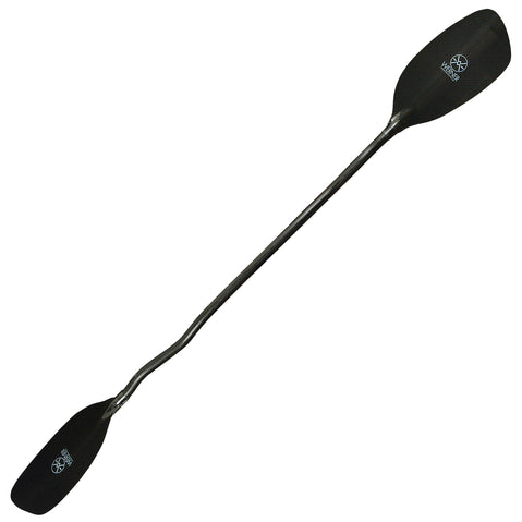 Werner Player Carbon Bent Shaft Whitewater Kayak Paddle angle